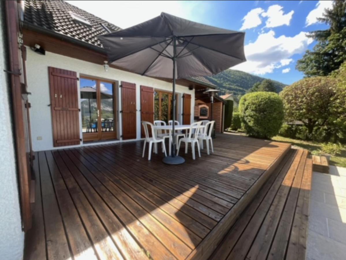 Villa Avec Piscine, Vue Lac Et Montagne Sévrier Exteriér fotografie